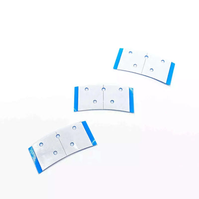Blue Hole Punch Tape Strips - OneHead Hair Solutions